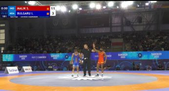 India’s Sumit Malik Reaches 57kg Final at U20 Wrestling Worlds