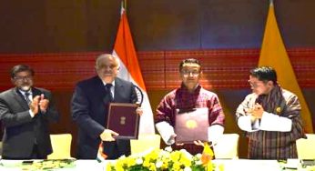 India, Bhutan Sign MoU to Strengthen Cooperation in Agriculture and Allied Sectors