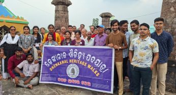 Sthambeswari’s Legacy and Odia Novel Day: DHW Explores Dhenkanal’s Heritage Depths