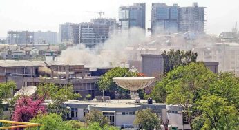 Fire Erupts at ISRO Ahmedabad Campus; Swift Response Averts Major Damage