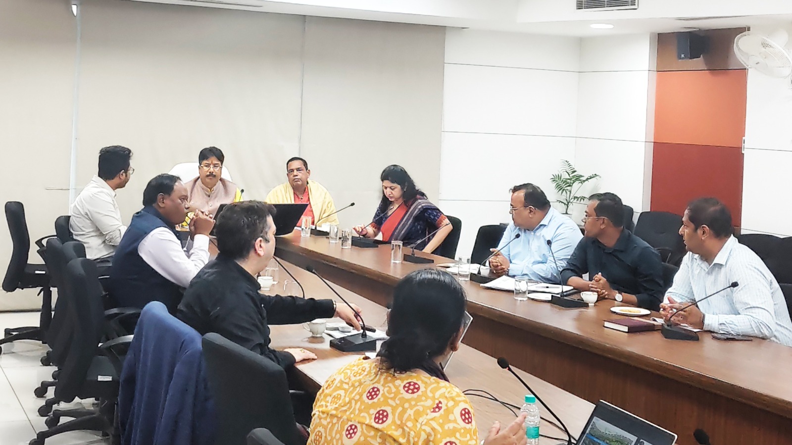 Gangua Nala Revamp: Minister Directs Officials to Speed Up Work, Ensure Quality Output