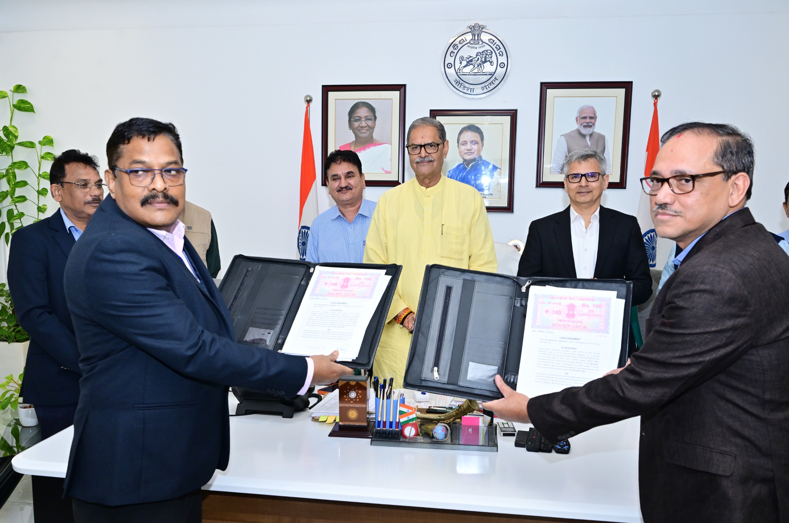 Odisha Power Sector Gets Big Push as OPTCL Signs Strategic Loan Agreement with NABARD