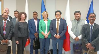 ECI Delegation Engages in High-Level Discussions on Electoral Systems at University of Warsaw