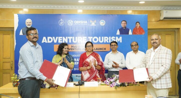 Go-Adventure Portal Launched, Key MoUs Signed to Boost Adventure Tourism in Odisha