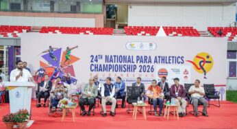 24th National Para Athletics Championship Kicks Off in Bhubaneswar