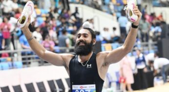 Gurvindervir Singh Sets National Record as National Indoor Athletics Championships Conclude in Bhubaneswar