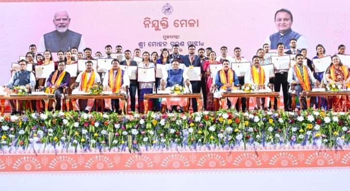 Odisha Hands Over 4,623 Appointment Letters at Nijukti Mela
