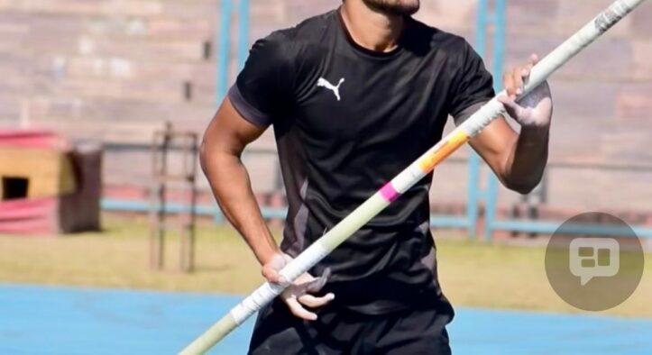 Dev Kumar Meena Eyes Personal Best at Inaugural Indoor Pole Vault Meet in Bhubaneswar