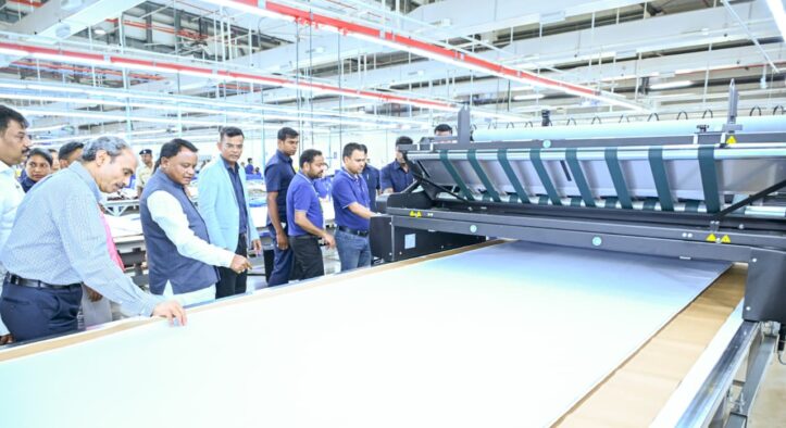 Odisha CM Reviews Textile, Defence Units in Khordha; Emphasises Local Employment Push