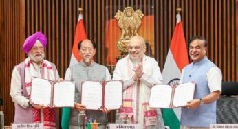Centre, Assam and Nagaland Sign Landmark Pact to Boost Oil Exploration in Boundary Areas