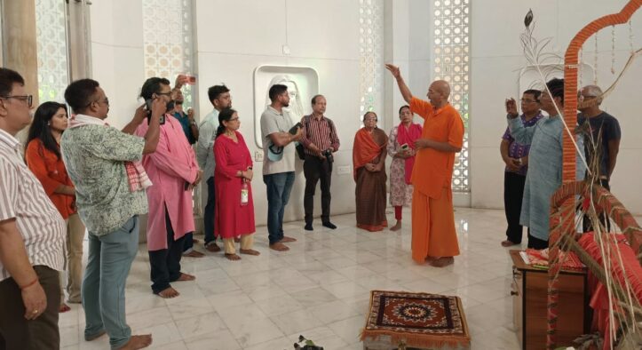 Raja Celebrations Meet Spiritual Exploration as Puri Heritage Walk Explores Kriya Yoga Traditions