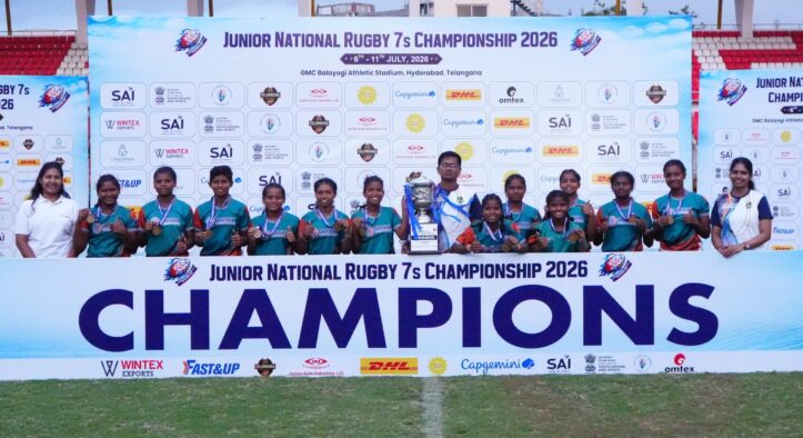 Odisha Beat Maharashtra to Clinch Junior National Rugby 7s Girls’ Title