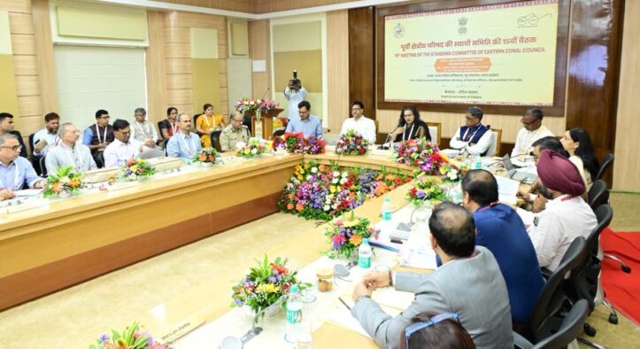 Eastern Zonal Council Standing Committee Reviews 74 Agenda Items in Bhubaneswar