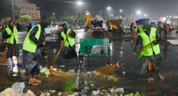 Unsung sanitation workers keep Puri clean as lakhs throng Rath Yatra