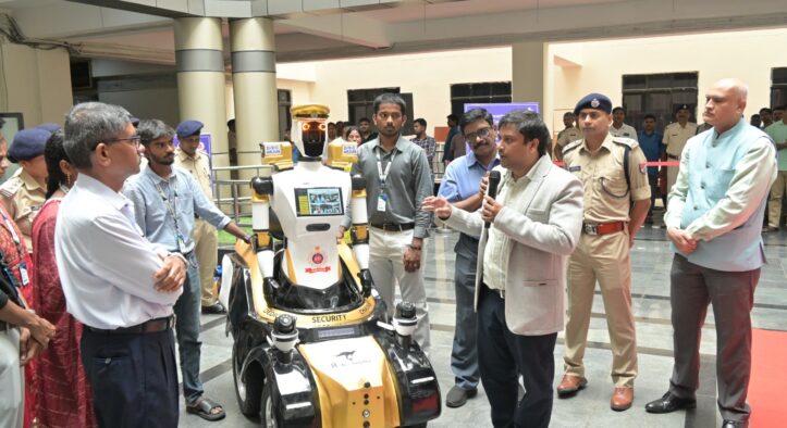 AI-powered robotic platform ‘DSC ARJUN’ unveiled to strengthen railway security on East Coast Railway