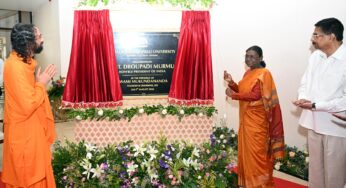 President Murmu Inaugurates Jagadguru Kripalu University in Cuttack