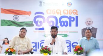 Odisha Gears Up for ‘Har Ghar Tiranga’, 60 Lakh Flags to Reach Homes Across State