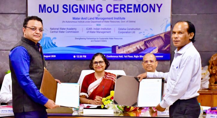 Odisha WALMI Signs Three MoUs to Advance Technology-Driven Water Resources Management