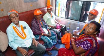 Third BNTYY Pilgrimage Train Carries 775 Odisha Senior Citizens to Varanasi, Ayodhya